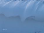 Wallpaper cascata di neve